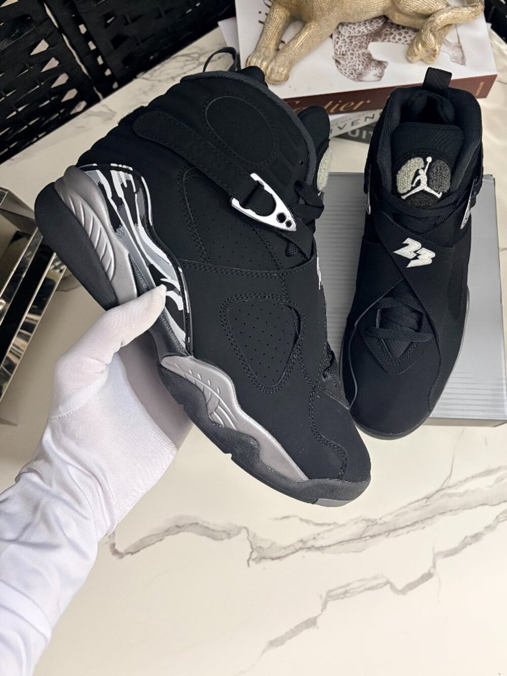 Air Jordan 8 Chrome Men's 8.5